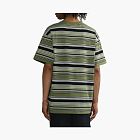 Carhartt WIP Striped T-Shirt Olive Green
