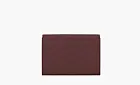 Saint Laurent Cassandre Grain De Poudre Envelope Wallet Small Rouge Legion