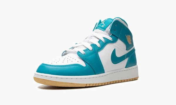 Air Jordan 1 Mid GS Aquatone 