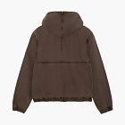 Stussy Zip Hoodie Brown
