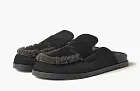 Hermes Go Mule Noir / Anthracite