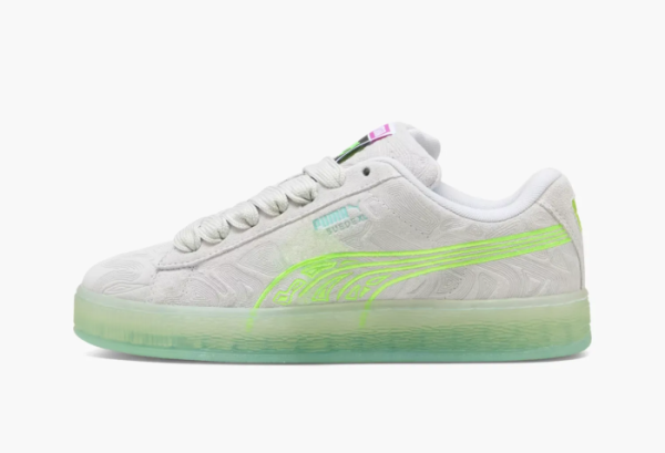 Puma Suede XL Alien - Silver Mist Peaceful Blue 