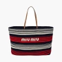 Miu Miu Knitted Tote Bag "Multicolour" 