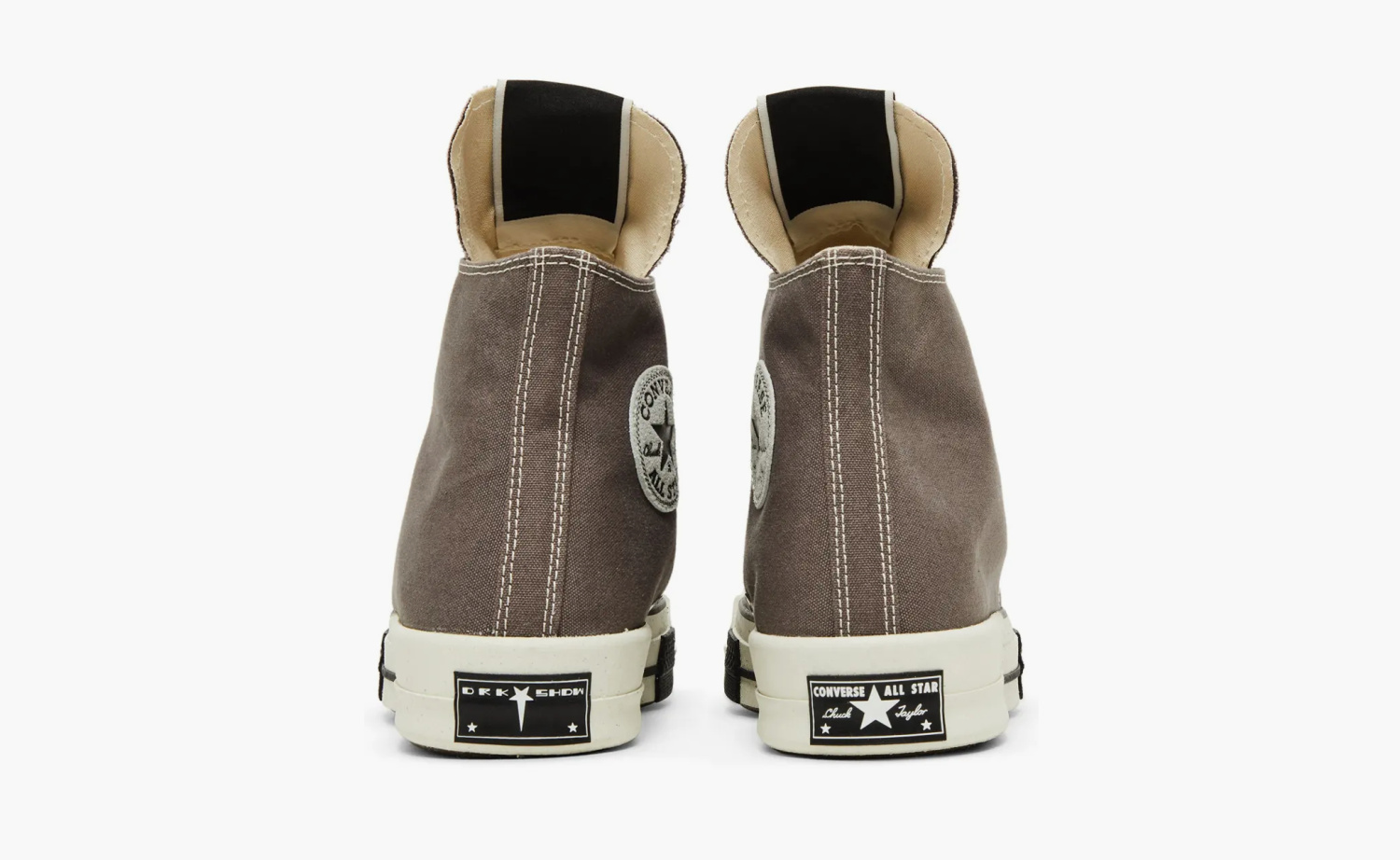 Rick Owens X Converse Chuck Taylor Drkshdw "Iron" 