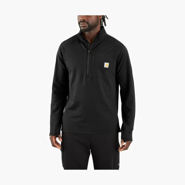 Carhartt 106423 - Force Relaxed Fit Mock Neck Half-Zip T-Shirt T Relaxed Fit 