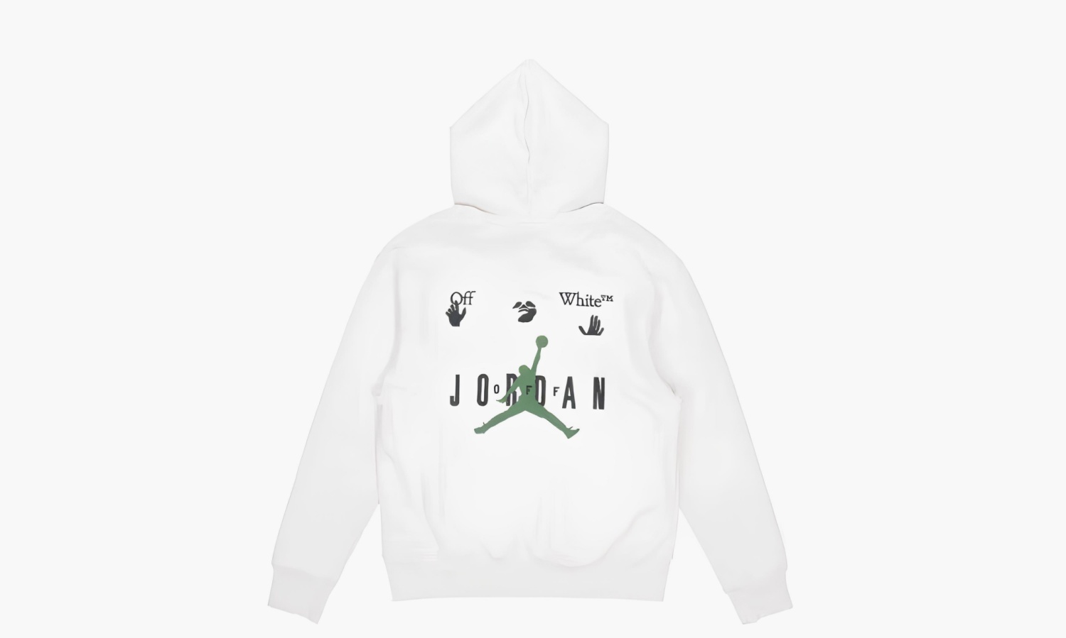 Jordan X Off-white Hoodie "White" 