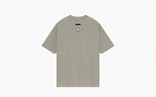 Fear of God Essentials x NBA Brooklyn Nets Tee Grey Black  Fear of God Essentials x NBA Brooklyn Nets Tee Grey Black