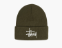 Stussy Big Basic Thinsulate Beanie "Olive" 