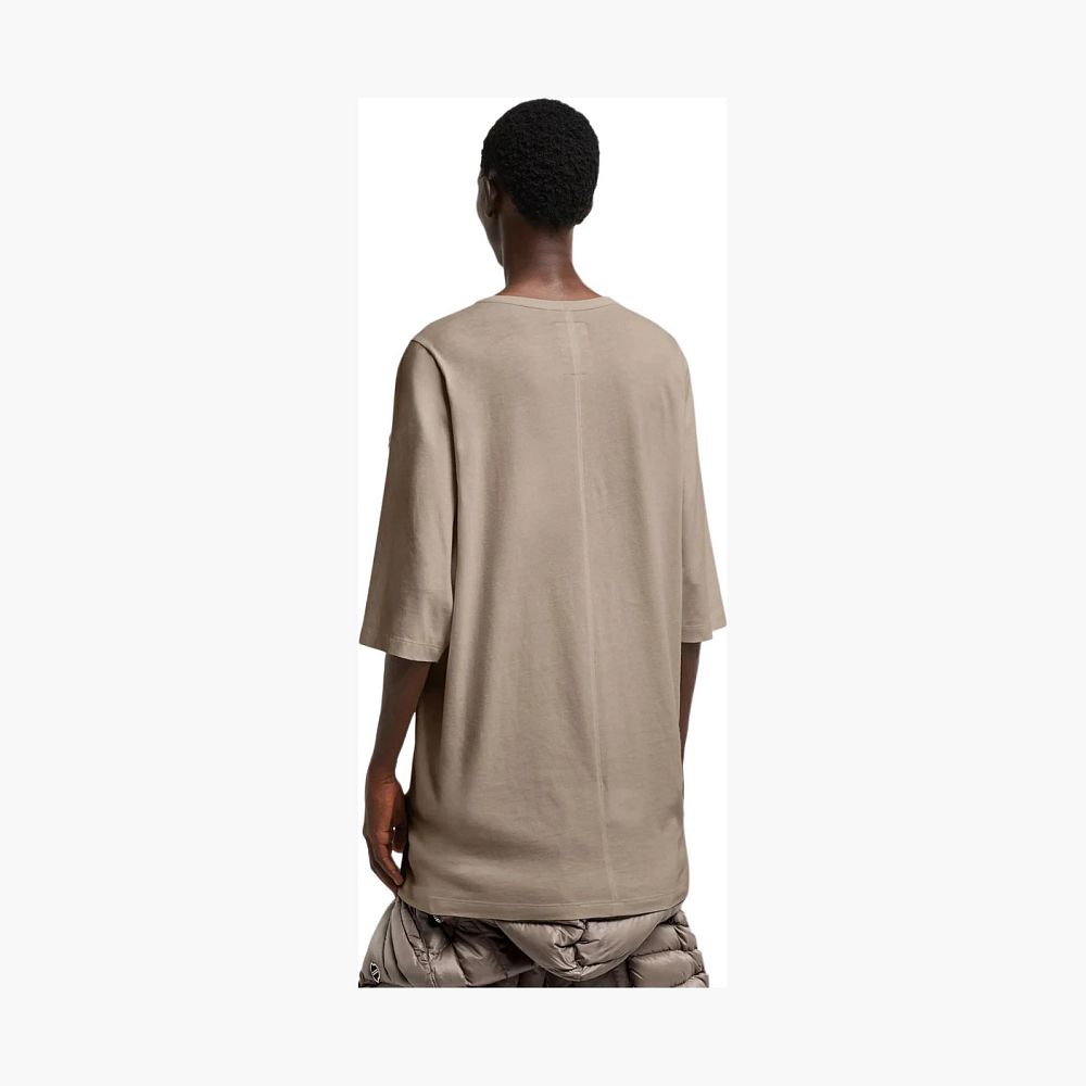 Moncler x Rick Owens Cotton T-Shirt Taupe