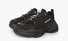 Balenciaga Triple S Black White Laces