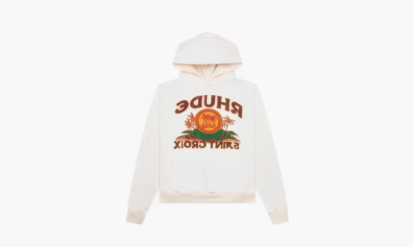 RHUDE Saint Croix Hoodie Vintage White 