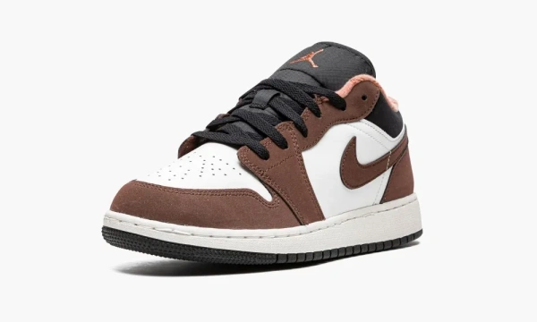 Air Jordan 1 Low SE GS Mocha Brown 