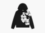 Denim Tears Big Cotton Wreath Hoodie Black 
