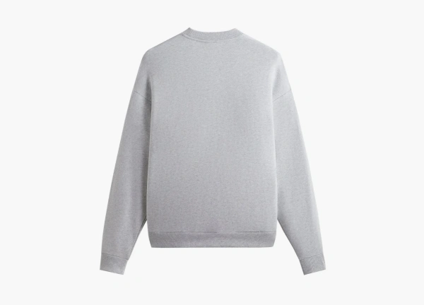 Kith For Mickey & Friends Cyber Monday Pluto Classic Logo Crewneck Light Heather Grey 