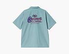 Carhartt WIP World Short Sleeve Shirt Blue