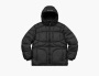 Supreme Warp Hooded Puffy Jacket Black 