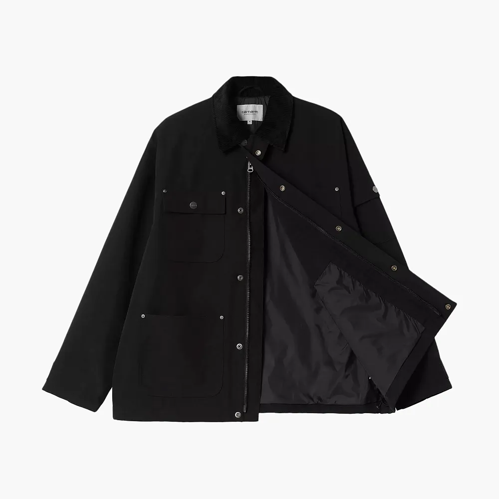 Carhartt WIP Clapton Chore Jacket Black