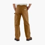 Carhartt 106679 B01 Firm Duck Double-Front Utility Work Pant Loose Fit 