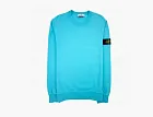 Stone Island Felpa Crewneck Aqua Blue