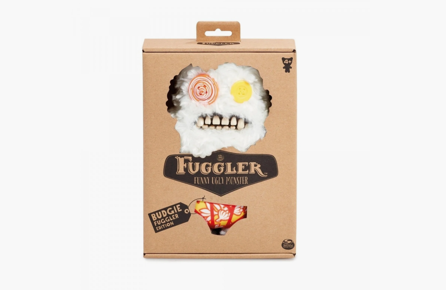 Fuggler Funny Ugly Monster Laboratory Misfits "Sasquoosh - White" (23.7 CM) 