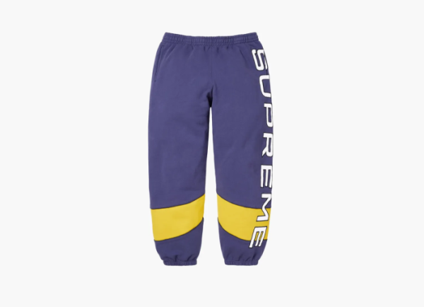 Supreme Paneled Sweatpant  Washed Navy 