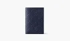 Louis Vuitton Passport Cover Monogram Navy Blue