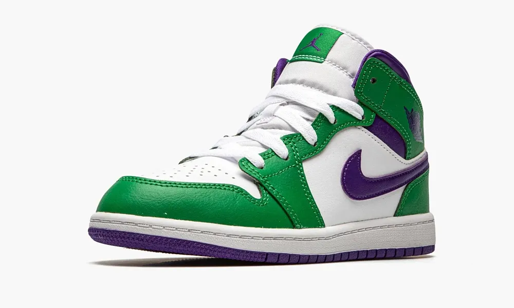 Air Jordan 1 Mid PS Hulk Kids