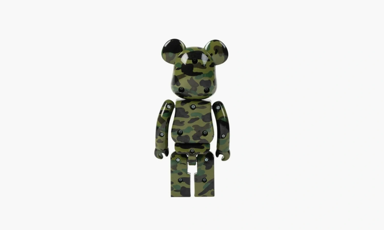Bearbrick X BAPE 1st Camo Chogokin 200% Green 