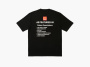 Palace x McDonald's Tee "Black Description 2" 