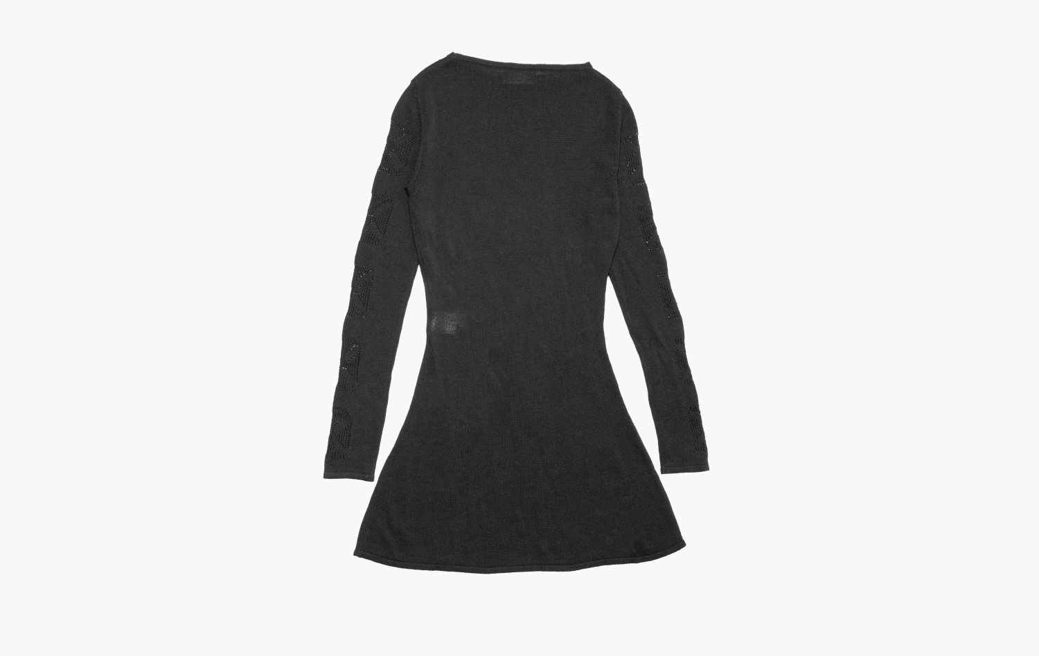 Enfants Riches Déprimés Cross Pattern Knit Skirt Black 
