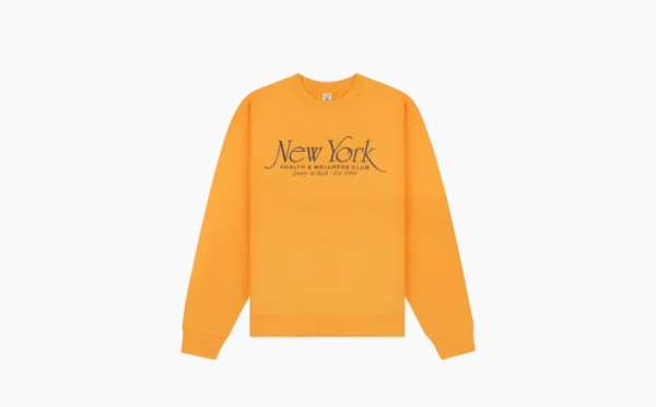 SPORTY & RICH Sweatshirt Gold 