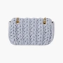 Miu Miu Mini Bag Made Of Cotton Woven Jersey "Cornflower Blue" 