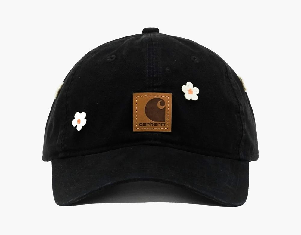 Carhartt Floral Applique Cap Black