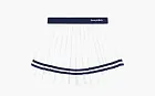 Sporty & Rich Logo-print Pleated Skirt White
