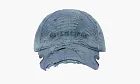 Balenciaga Laser Destroyed Cap Faded Blue