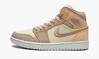 Air Jordan 1 Mid SE WMNS Canvas Khaki
