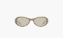 Gentle Monster Plastic Frame Irregular Shape Sunglasses Unisex Brown 
