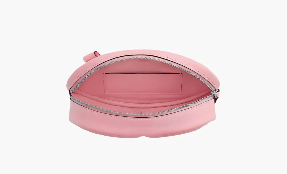 Hermes In The Loop Swift Calfskin Pig Nose Fanny Pack Pink