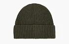  Stone Island Ribbed Beanie Green