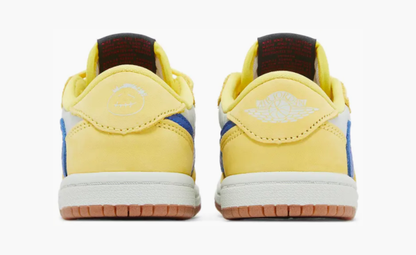 Travis Scott x Air Jordan 1 Retro Low OG SP TD "Canary" 