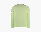 Stone Island Compass Patch Crewneck Jumper Light Green