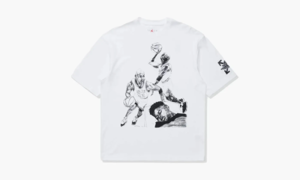 Off-white X Jordan T-shirt White  Off-white X Jordan T-shirt White
