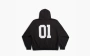 Balenciaga Hoodie Loose Fit Style Black 