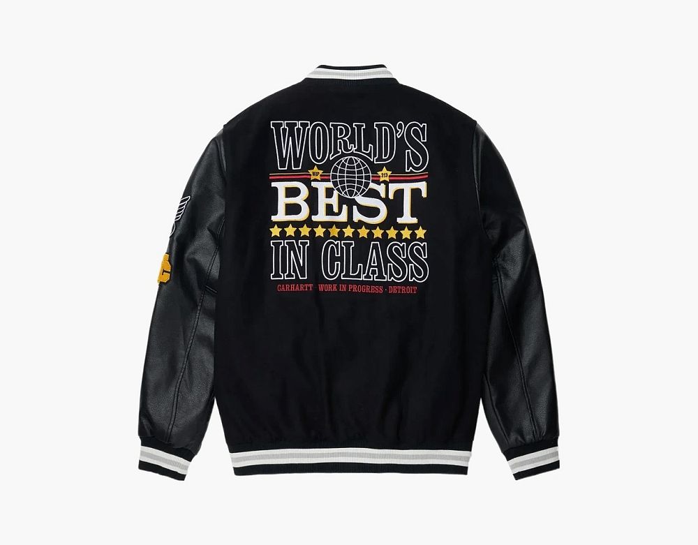 Carhartt WIP Varsity Bomber Jacket Black