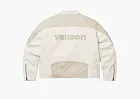 Supreme x Vanson Leathers x Cordura Cotton Jacket White
