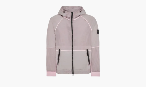 Stone Island Nylon Metal Watro-tc Hooded Jacket Pink 