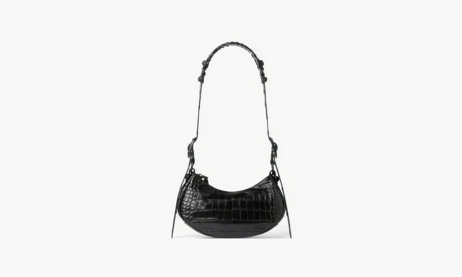Balenciaga Le Cagole Shoulder Bag Black 