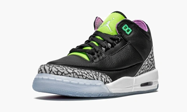 Air Jordan 3 Retro GS Electric Green 