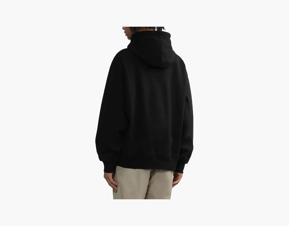 Carhartt WIP College Arch Logo Hoodie Black