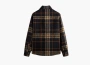 Kith Brushed Plaid Sheridan Shirt Jacket Nocturnal 